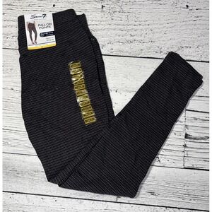 Seven7 Size Med Way Stretch Skinny Leg Pull On Ponte Pant Legging Plaid NWT‎